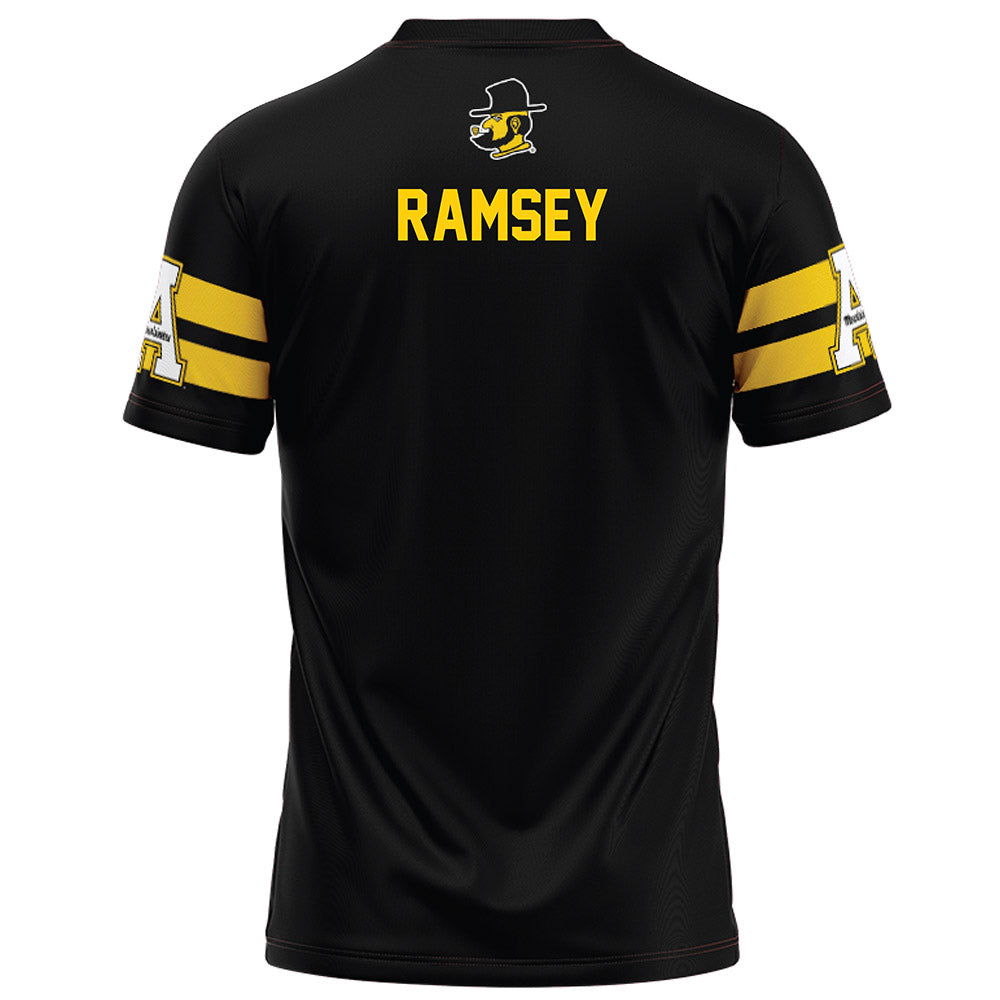 App State - NCAA Football : Trent Ramsey - Football Jersey-1