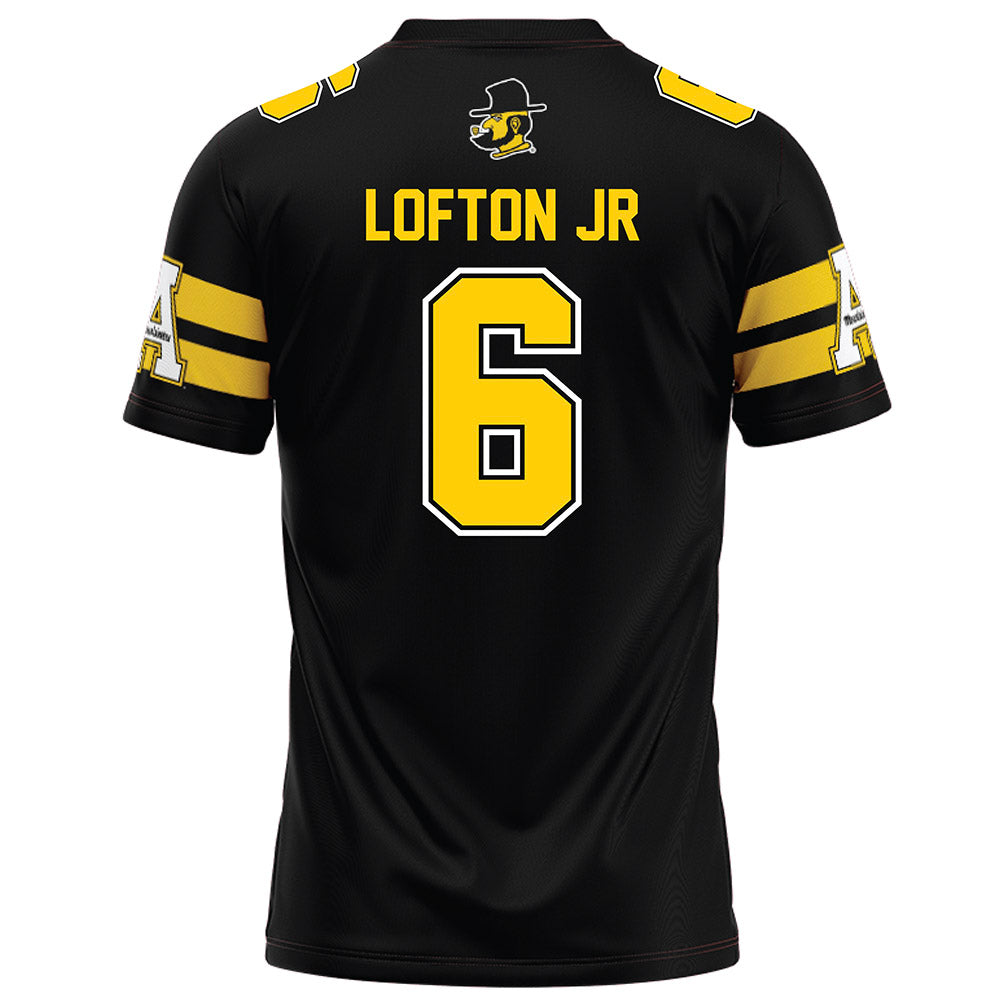 App State - NCAA Football : Christopher Lofton jr - Football Jersey-1