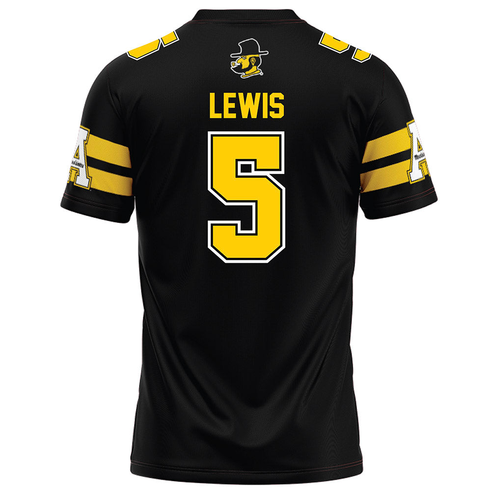 App State - NCAA Football : Jaquari Lewis - Football Jersey-1
