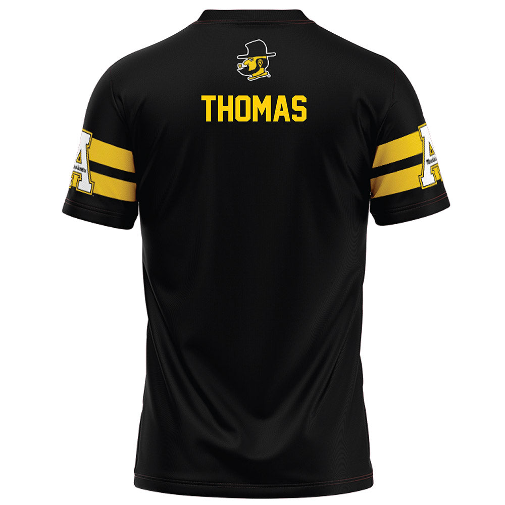App State - NCAA Football : Keshawn Thomas - Football Jersey-1