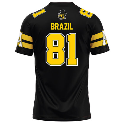 App State - NCAA Football : Derick Brazil - Football Jersey-1