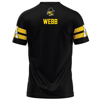 App State - NCAA Football : Treyaun Webb - Football Jersey-1