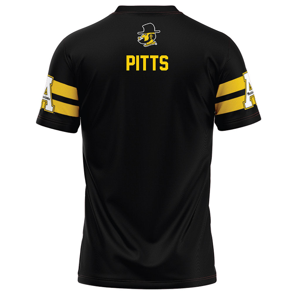 App State - NCAA Football : Caleb Pitts - Football Jersey-1