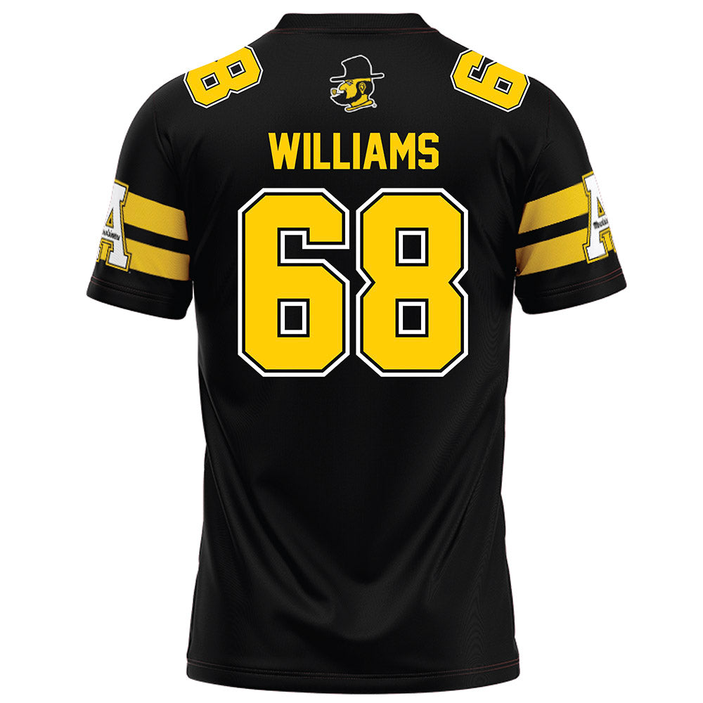 App State - NCAA Football : Lance Williams - Football Jersey-1