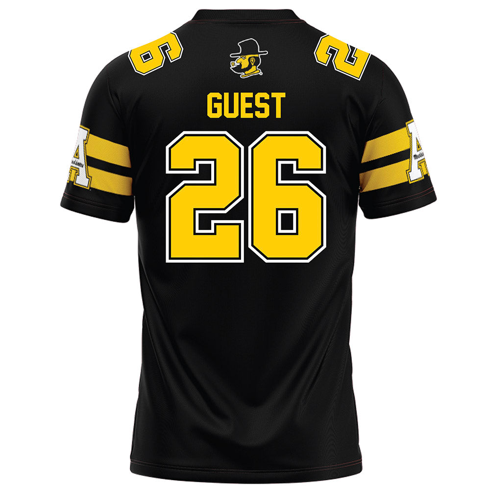 App State - NCAA Football : Max Guest - Football Jersey-1