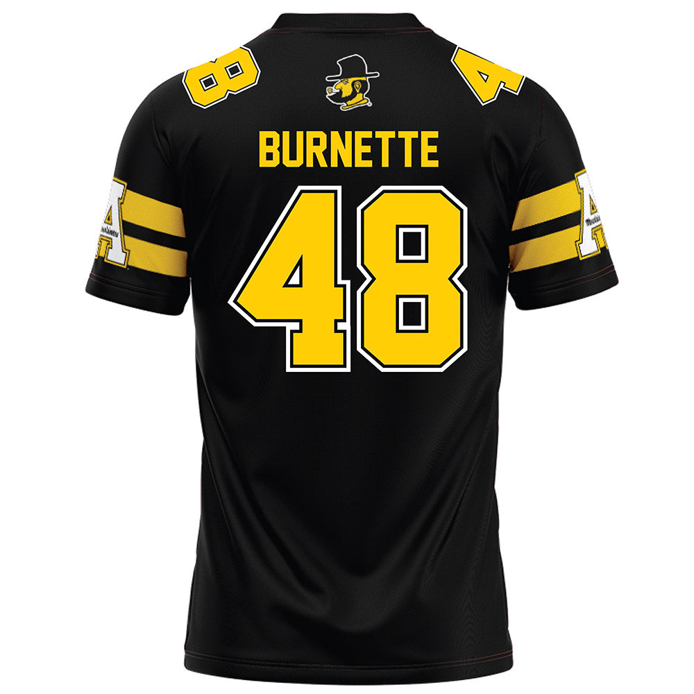 App State - NCAA Football : J'Marion Burnette - Football Jersey-1