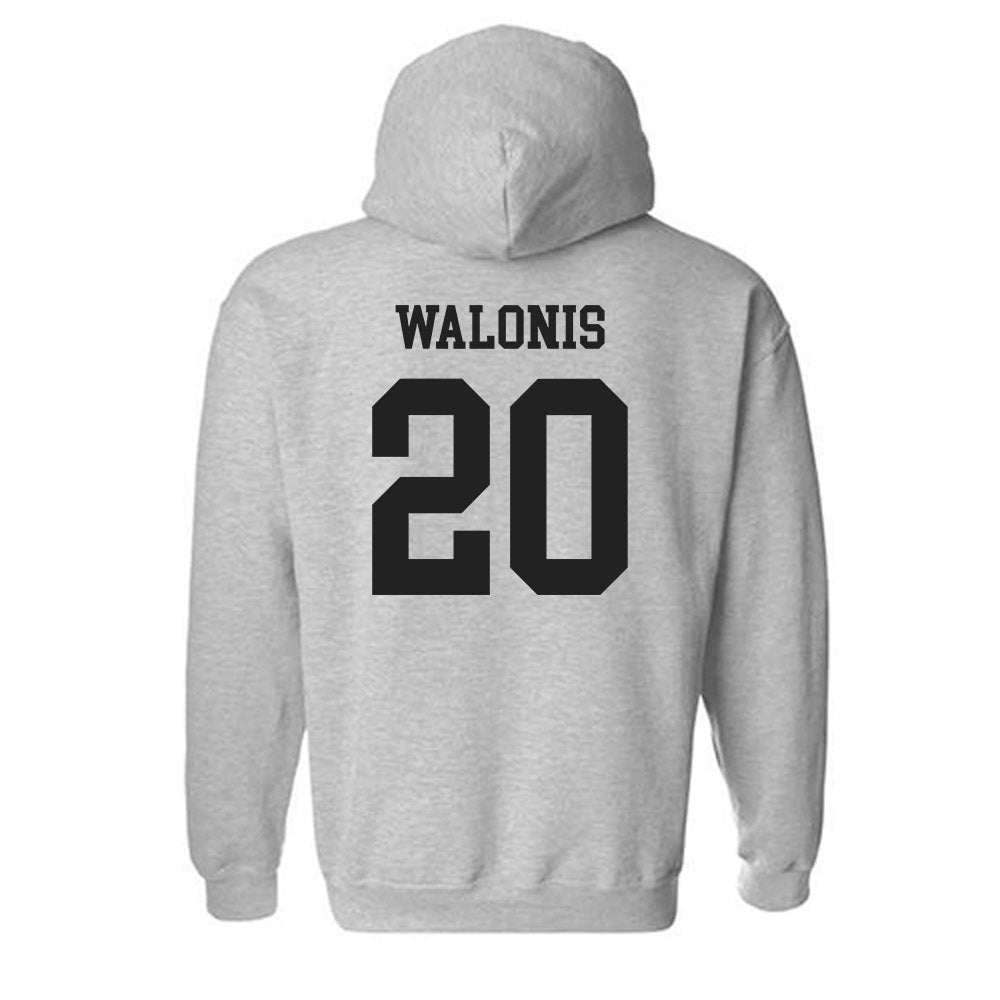 Fairfield - NCAA Women's Soccer : Brooke Walonis - Classic Fashion Shersey Hooded Sweatshirt-1