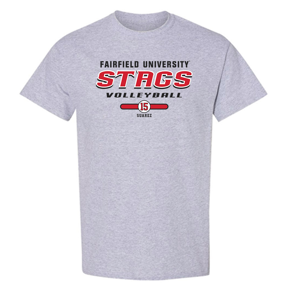Fairfield - NCAA Women's Volleyball : Daniella Suarez - Classic Fashion Shersey T-Shirt-0