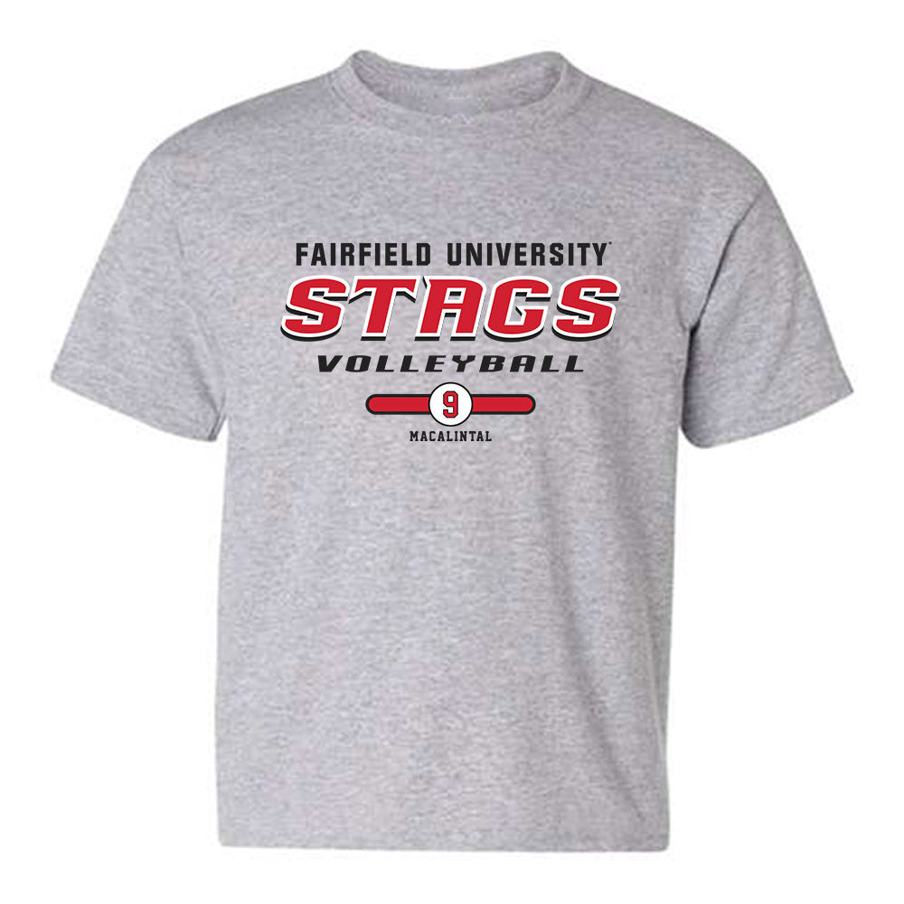 Fairfield - NCAA Women's Volleyball : Nicole Macalintal - Classic Fashion Shersey Youth T-Shirt-0