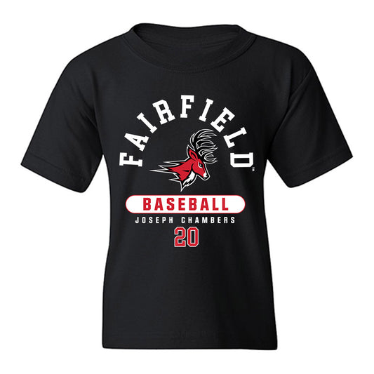 Fairfield - NCAA Baseball : Joseph Chambers - Classic Fashion Shersey Youth T-Shirt-0