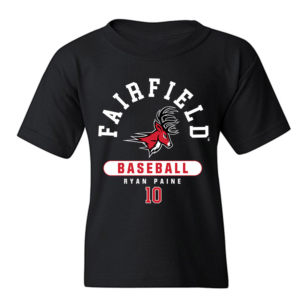 Fairfield - NCAA Baseball : Ryan Paine - Classic Fashion Shersey Youth T-Shirt-0