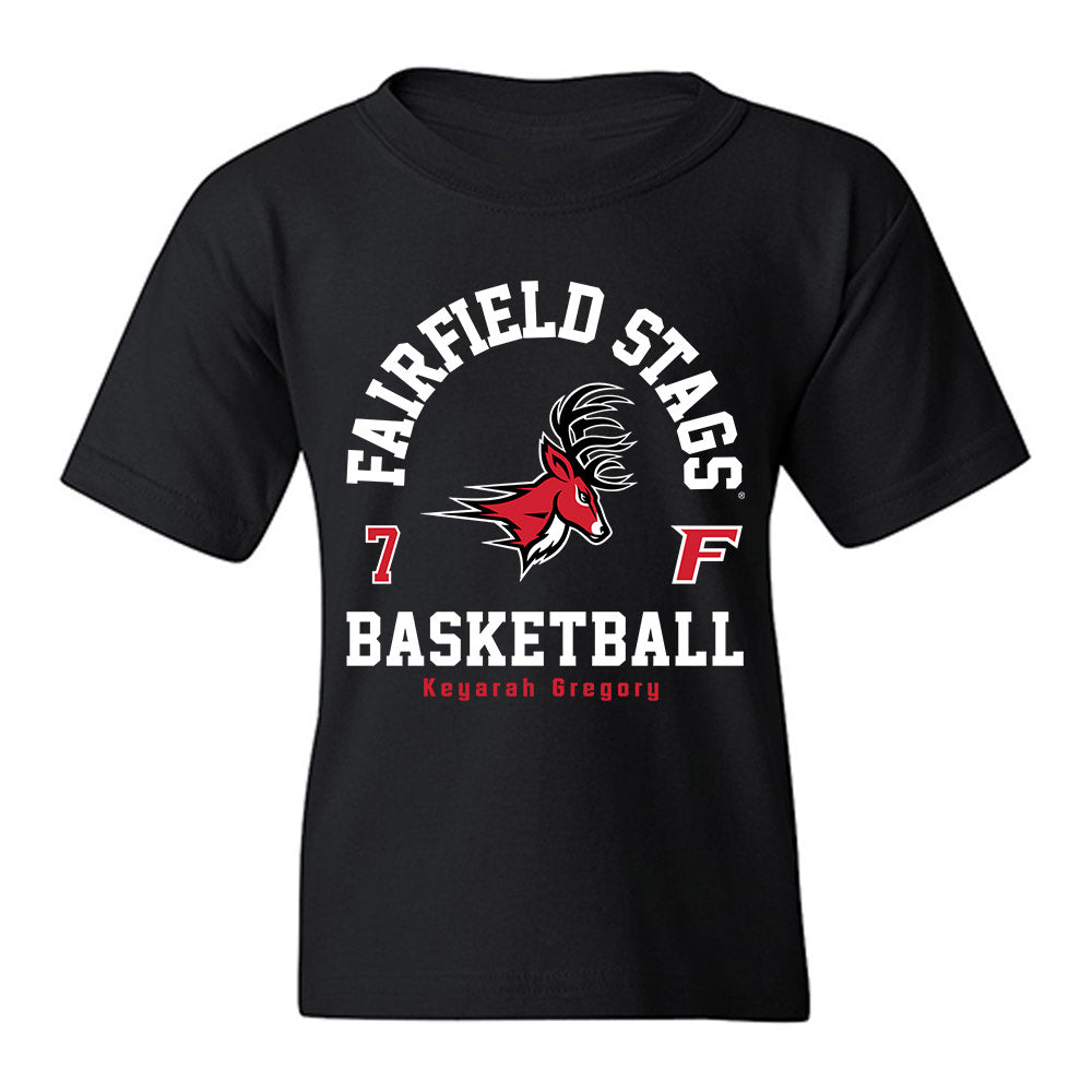 Fairfield - NCAA Women's Basketball : Keyarah Gregory - Classic Fashion Shersey Youth T-Shirt-0
