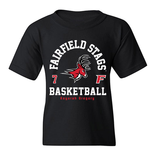 Fairfield - NCAA Women's Basketball : Keyarah Gregory - Classic Fashion Shersey Youth T-Shirt-0