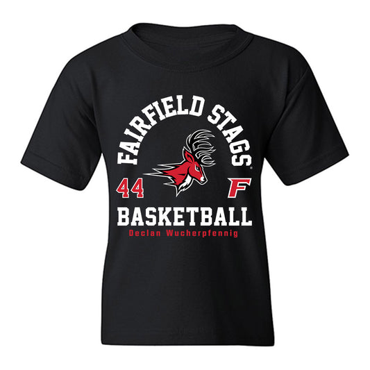 Fairfield - NCAA Men's Basketball : Declan Wucherpfennig - Classic Fashion Shersey Youth T-Shirt-0