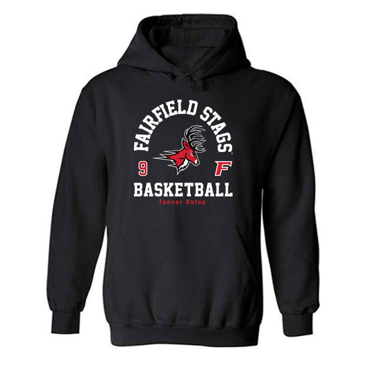 Fairfield - NCAA Men's Basketball : Tanner Ostop - Classic Fashion Shersey Hooded Sweatshirt-0