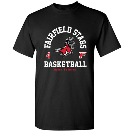 Fairfield - NCAA Men's Basketball : Halon Rawlins - Classic Fashion Shersey T-Shirt-0