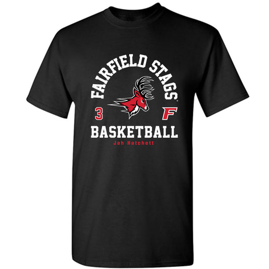 Fairfield - NCAA Men's Basketball : Jah Hatchett - Classic Fashion Shersey T-Shirt-0