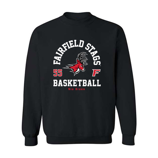 Fairfield - NCAA Women's Basketball : Nia Green - Classic Fashion Shersey Crewneck Sweatshirt-0