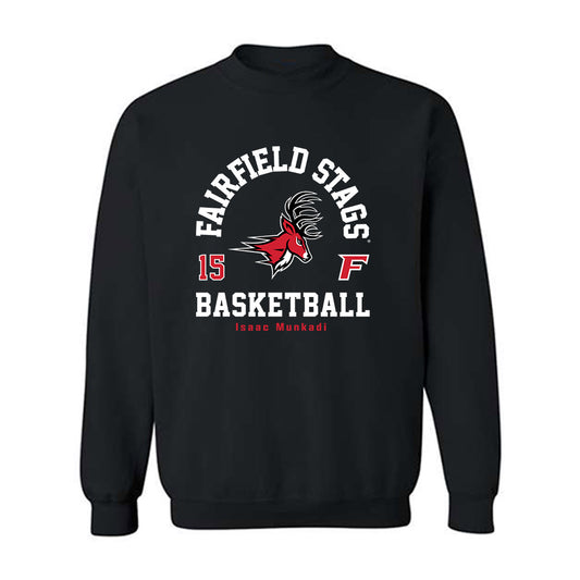 Fairfield - NCAA Men's Basketball : Isaac Munkadi - Classic Fashion Shersey Crewneck Sweatshirt-0