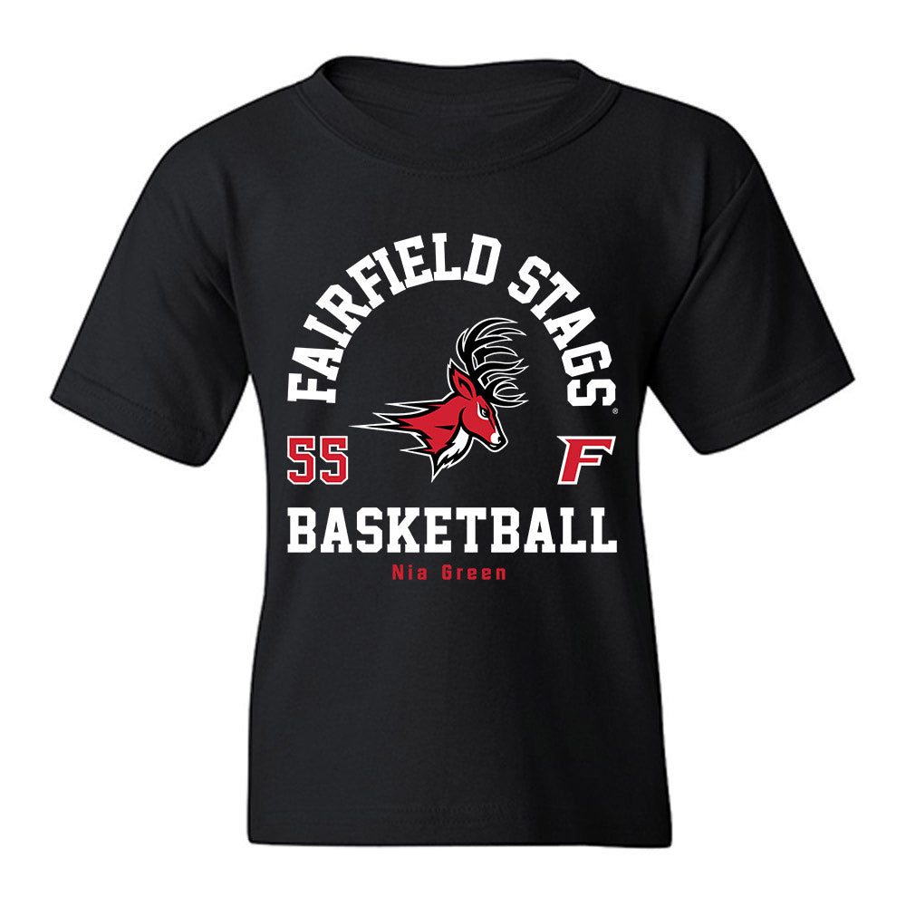 Fairfield - NCAA Women's Basketball : Nia Green - Classic Fashion Shersey Youth T-Shirt-0