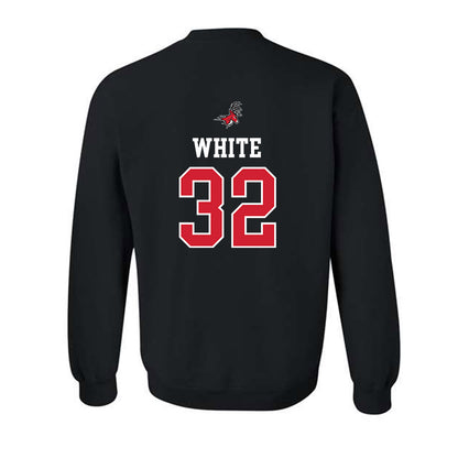 Fairfield - NCAA Women's Lacrosse : Sarah White - Classic Fashion Shersey Crewneck Sweatshirt-1