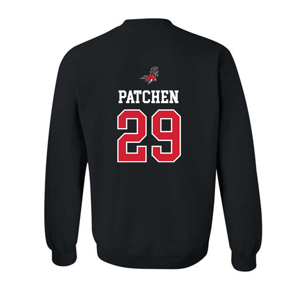 Fairfield - NCAA Men's Lacrosse : Luke Patchen - Classic Fashion Shersey Crewneck Sweatshirt-1