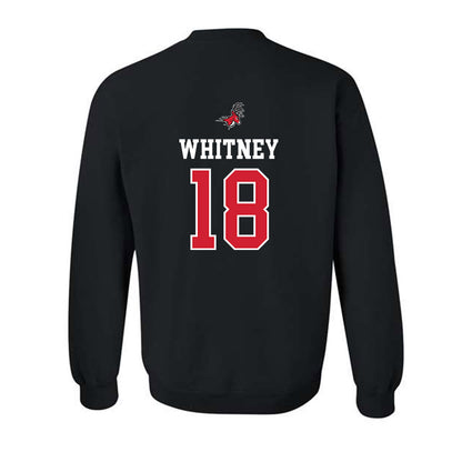 Fairfield - NCAA Men's Lacrosse : Landon Whitney - Classic Fashion Shersey Crewneck Sweatshirt-1