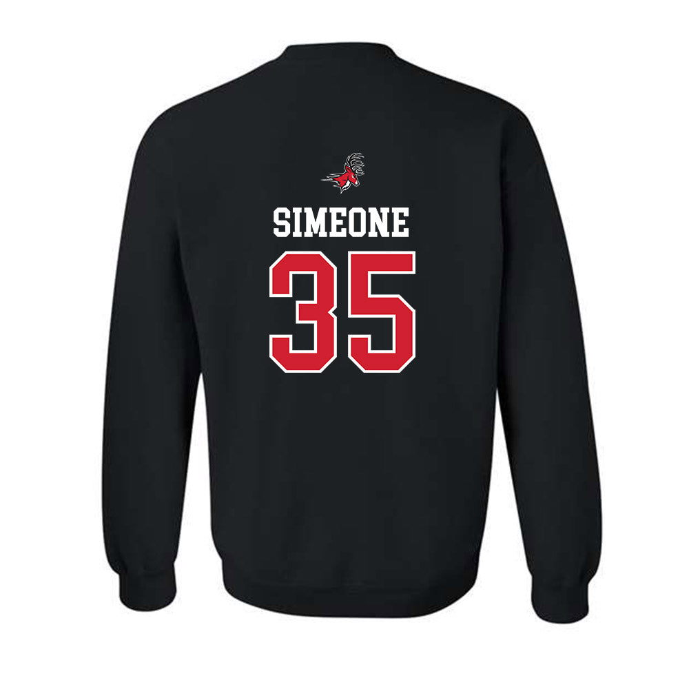 Fairfield - NCAA Women's Lacrosse : Anabella Simeone - Classic Fashion Shersey Crewneck Sweatshirt-1