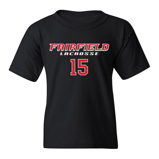 Fairfield - NCAA Men's Lacrosse : Cooper Consoli - Classic Fashion Shersey Youth T-Shirt-0