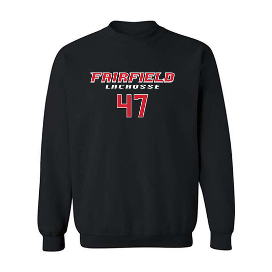 Fairfield - NCAA Men's Lacrosse : Ronan Schipani - Classic Fashion Shersey Crewneck Sweatshirt