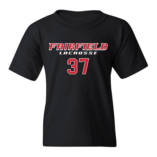 Fairfield - NCAA Men's Lacrosse : Jack Cox - Classic Fashion Shersey Youth T-Shirt-0