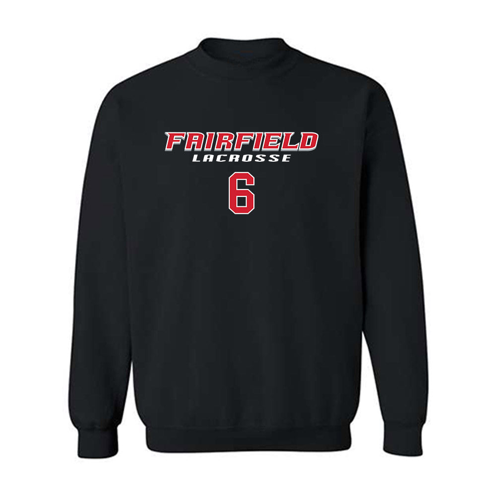 Fairfield - NCAA Men's Lacrosse : Brendan Gallagher - Classic Fashion Shersey Crewneck Sweatshirt-0