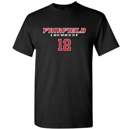 Fairfield - NCAA Women's Lacrosse : Anna Strauss - Classic Fashion Shersey T-Shirt-0