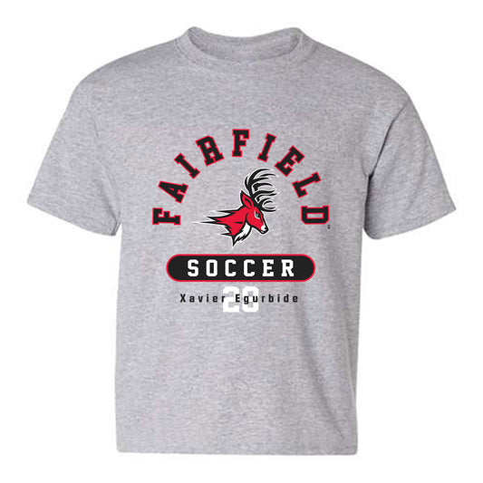 Fairfield - NCAA Men's Soccer : Xavier Egurbide - Classic Fashion Shersey Youth T-Shirt-0