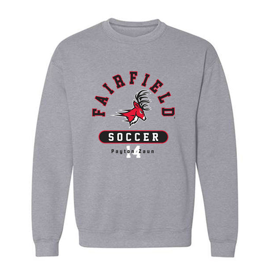Fairfield - NCAA Women's Soccer : Payton Zaun - Classic Fashion Shersey Crewneck Sweatshirt-0