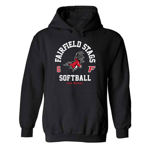 Fairfield - NCAA Softball : Ava McKee - Classic Fashion Shersey Hooded Sweatshirt-0