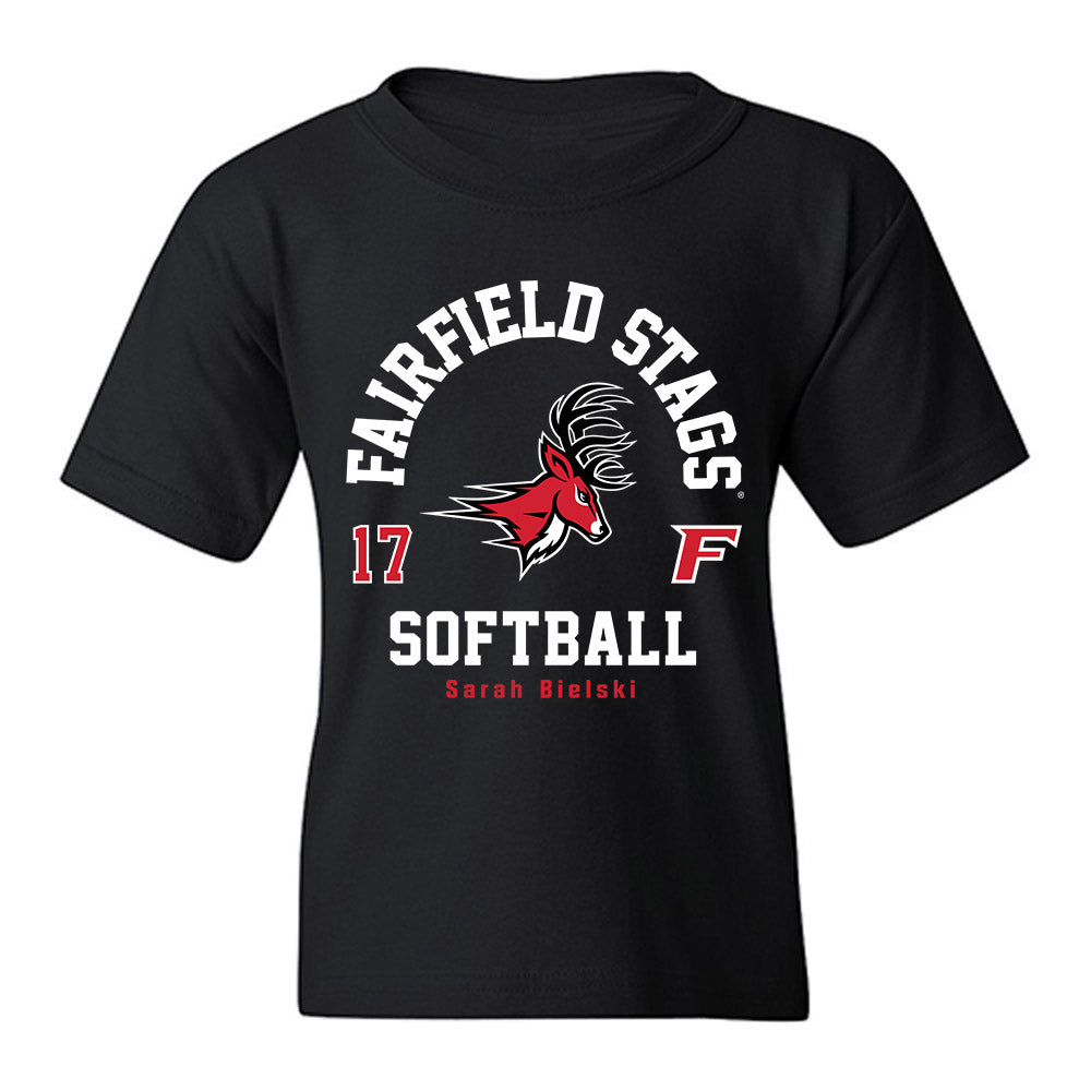 Fairfield - NCAA Softball : Sarah Bielski - Classic Fashion Shersey Youth T-Shirt-0