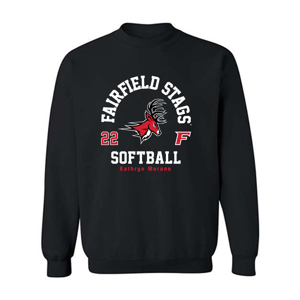 Fairfield - NCAA Softball : Kathryn Morano - Classic Fashion Shersey Crewneck Sweatshirt-0