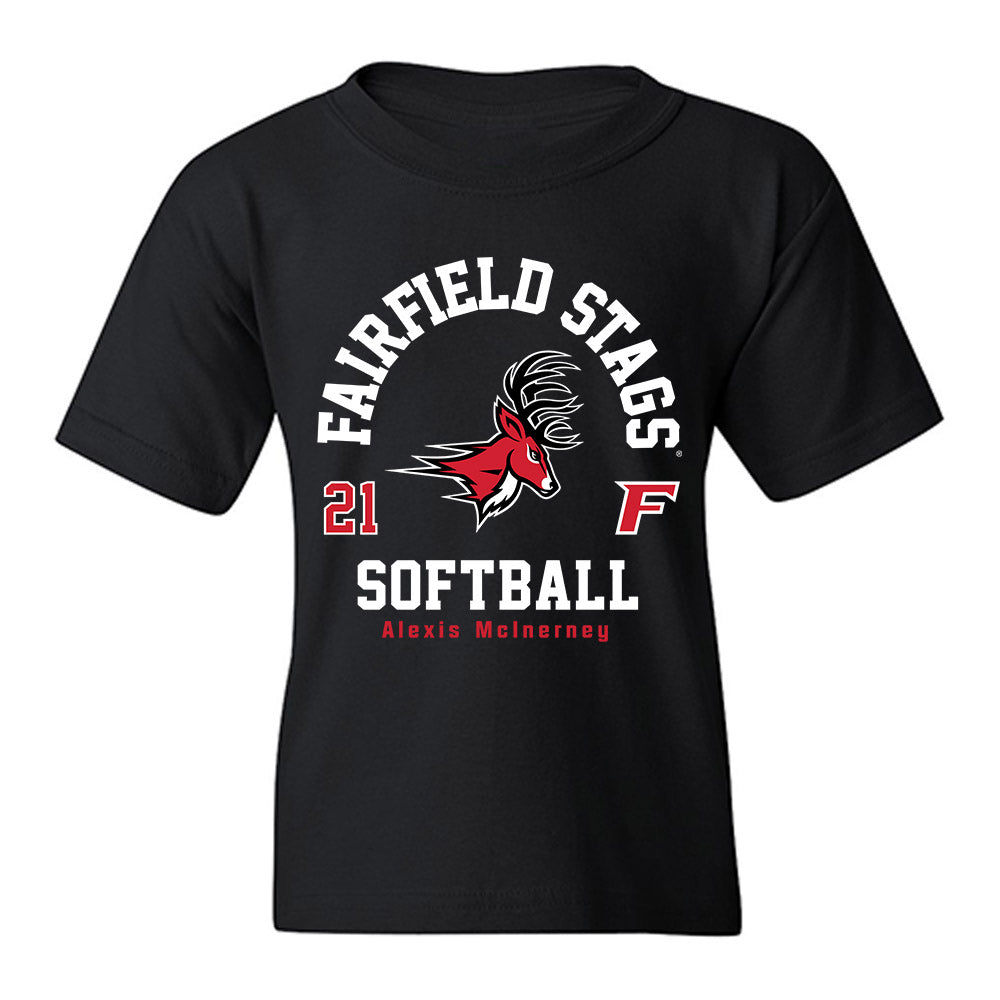 Fairfield - NCAA Softball : Alexis McInerney - Classic Fashion Shersey Youth T-Shirt-0