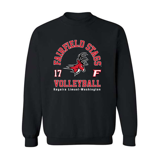Fairfield - NCAA Women's Volleyball : Keyaira Limuel-Washington - Classic Fashion Shersey Crewneck Sweatshirt-0