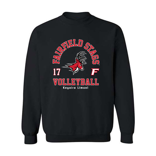 Fairfield - NCAA Women's Volleyball : Keyaira Limuel - Classic Fashion Shersey Crewneck Sweatshirt-0