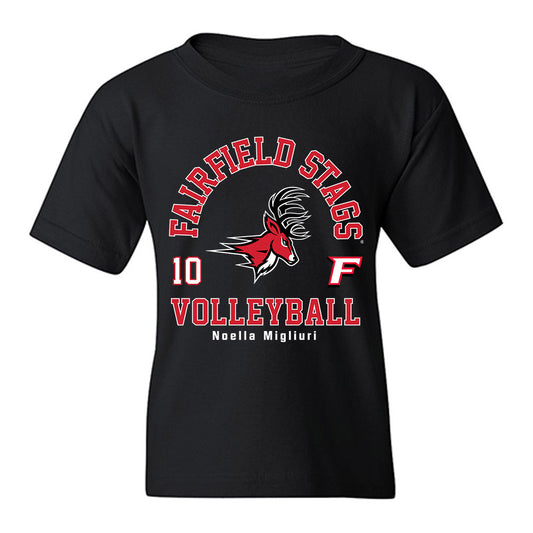 Fairfield - NCAA Women's Volleyball : Noella Migliuri - Classic Fashion Shersey Youth T-Shirt-0