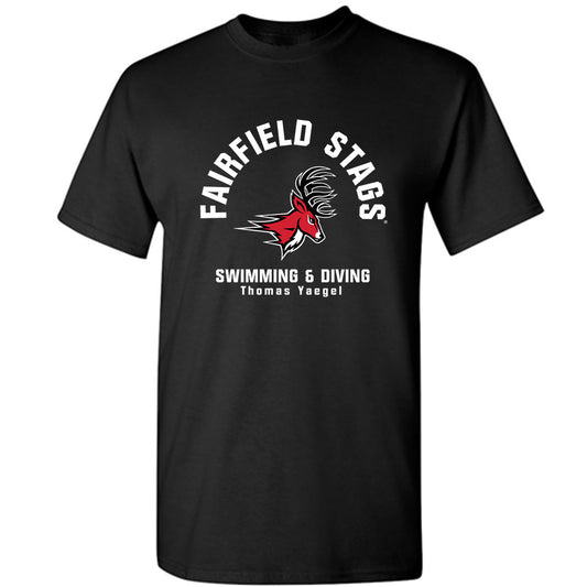 Fairfield - NCAA Men's Swimming & Diving : Thomas Yaegel - Classic Fashion Shersey T-Shirt-0