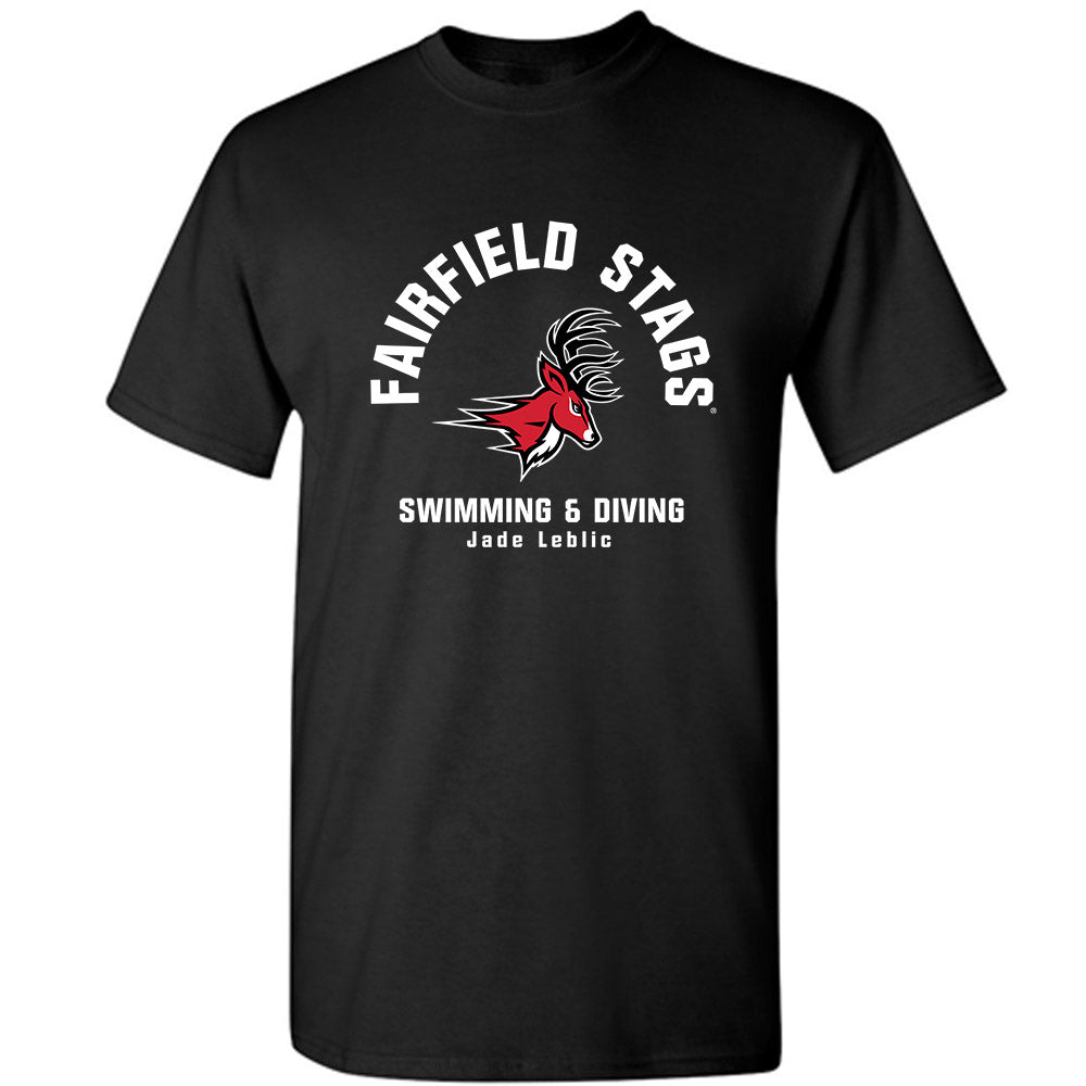 Fairfield - NCAA Women's Swimming & Diving : Jade Leblic - Classic Fashion Shersey T-Shirt-0