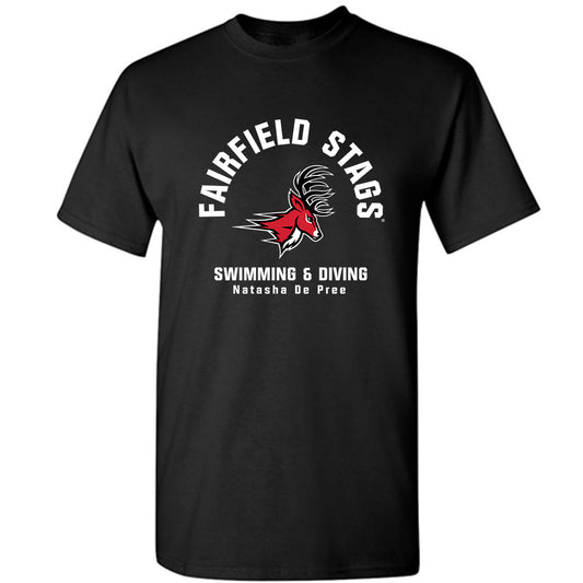 Fairfield - NCAA Women's Swimming & Diving : Natasha De Pree - Classic Fashion Shersey T-Shirt-0