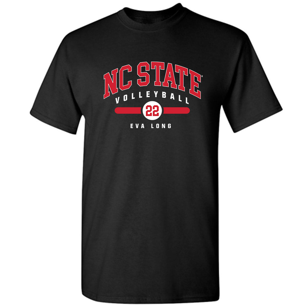 NC State - NCAA Women's Volleyball : Eva Long - Classic Fashion Shersey T-Shirt-0