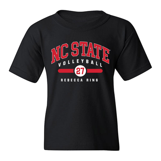 NC State - NCAA Women's Volleyball : Rebecca Ring - Classic Fashion Shersey Youth T-Shirt-0