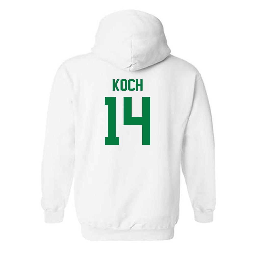 North Texas - NCAA Football : Kyle Koch - Classic Shersey Hooded Sweatshirt-1