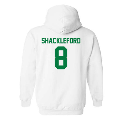 North Texas - NCAA Men's Basketball : Josiah Shackleford - Classic Shersey Hooded Sweatshirt-1