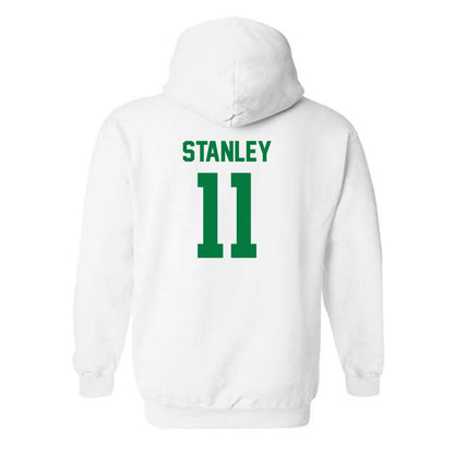 North Texas - NCAA Women's Basketball : Laynee Stanley - Classic Shersey Hooded Sweatshirt-1